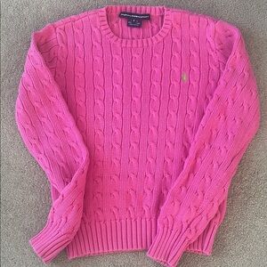 Ralph Lauren Sport pink sweater